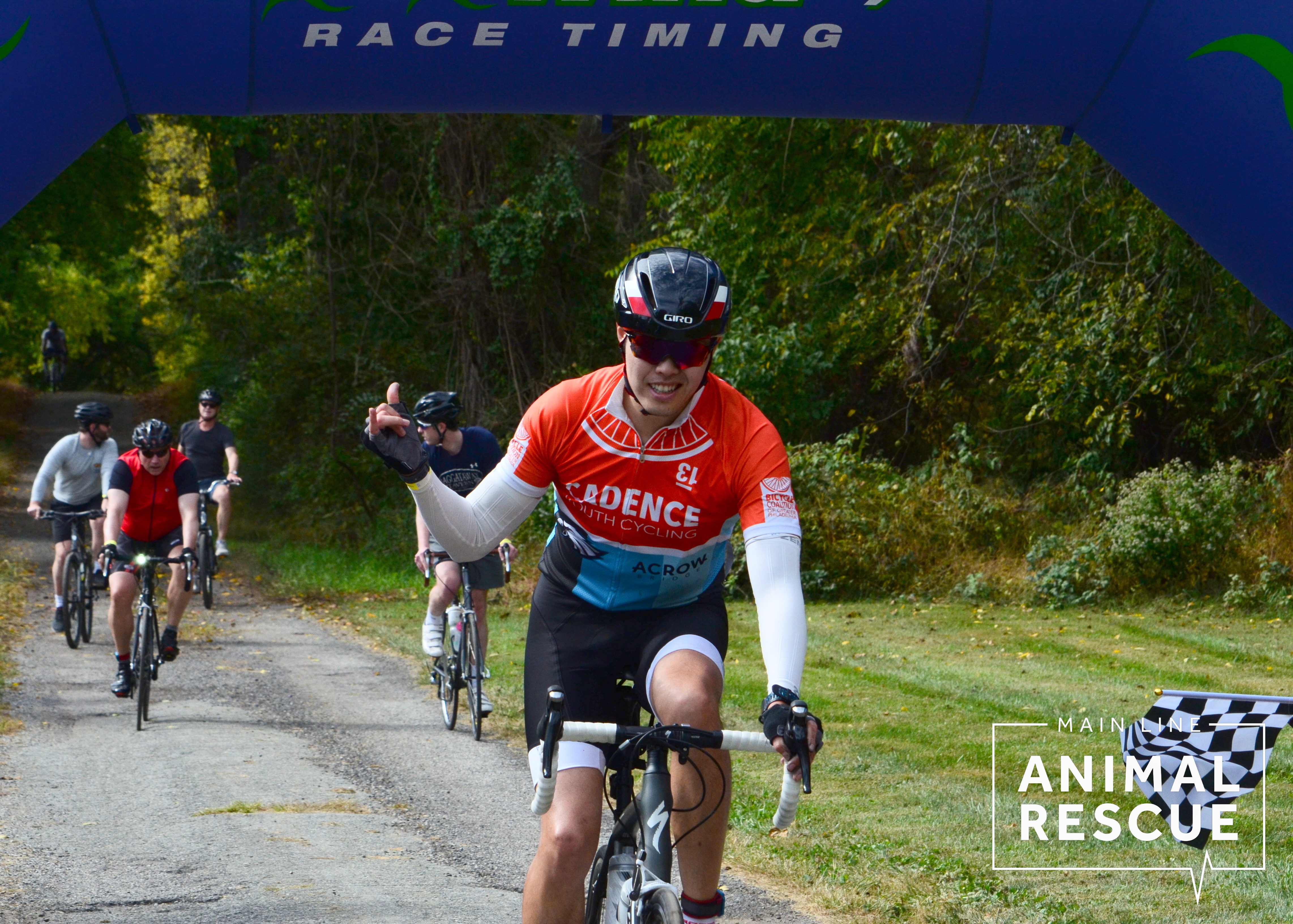 Mlar Gran Fondo Cycling Event Main Line Animal Rescue